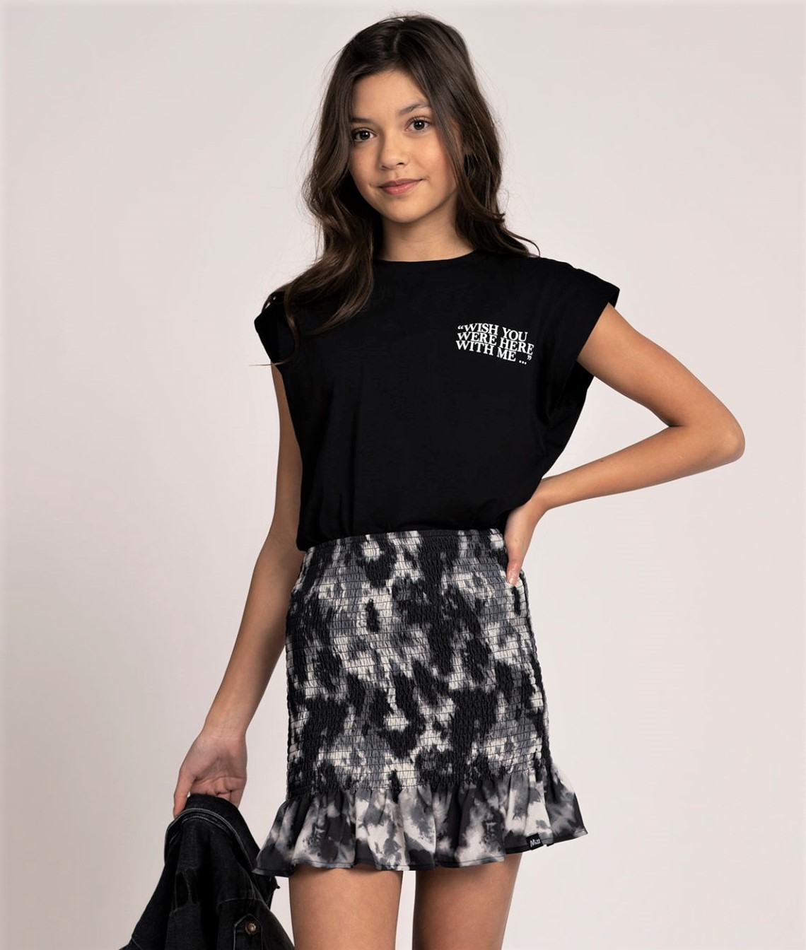 Reinders tie dye shirt zwart best sale