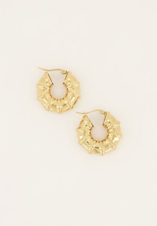 myjewellery oorringen met ribbels