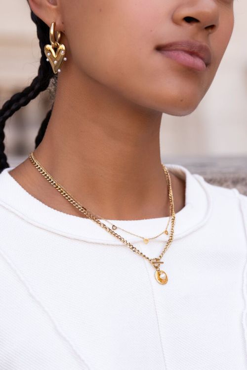 myjewellery ketting met kleine hartjes 1